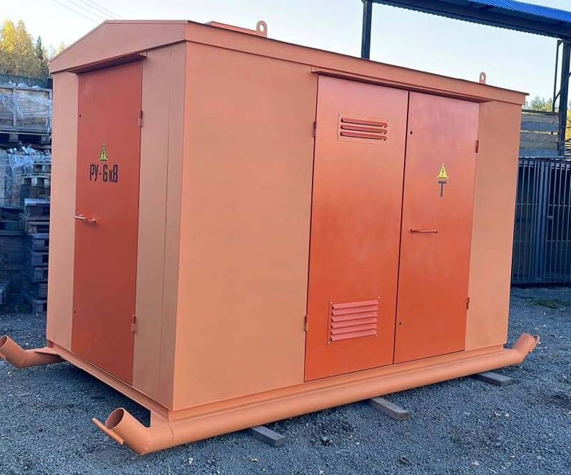 КТПН-400 кВА комплектная трансформаторная подстанция киоскового типа завода Электротрейд