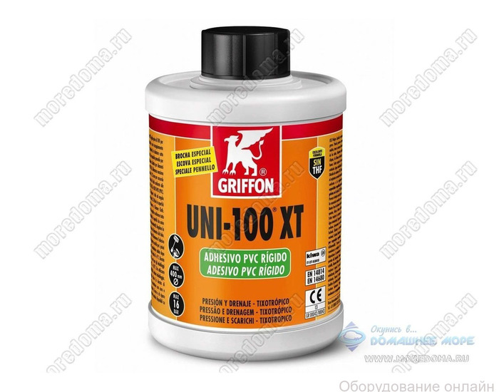 Фото объявления Клей Griffon UNI-100 для ПВХ (PVC-U) (с кисточкой) 250 мл